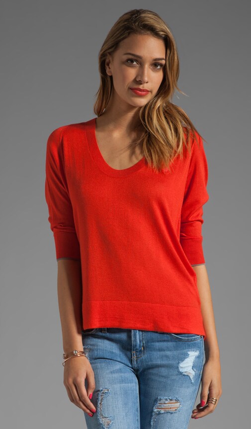 New Blast 3/4 Sleeve Knit