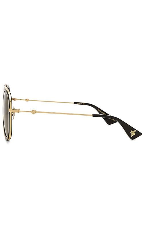  Gucci Sonnenbrille Aviator In Black. 