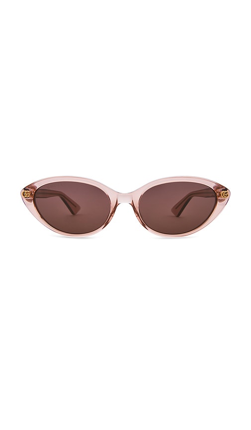 Gucci LUNETTES DE SOLEIL en PinkBrown 394 €