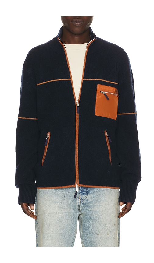 Guest In Residence BLOUSON FELTED en Navy. Taille M. Also en .