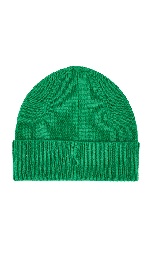 Guest In Residence Rib Cuff Beanie In Green