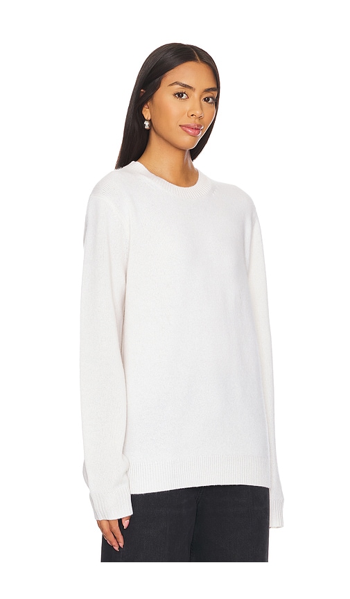 Shop Guest In Residence Allday Crew Cashmere Sweater In Cream