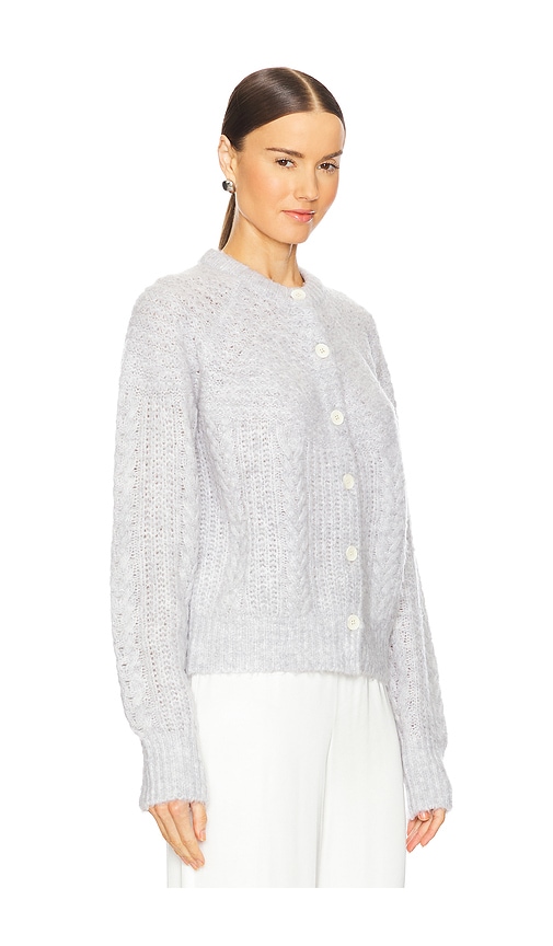 Shop Guest In Residence Cloud Cardigan In Grey