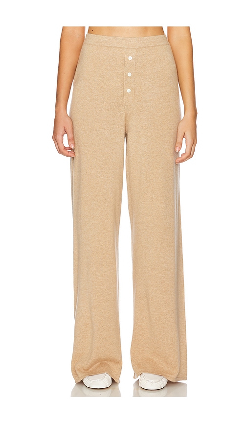 Shop Guest In Residence Everywear Cashmere Pant In Beige