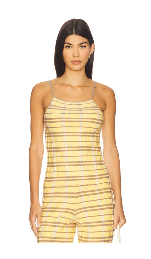 Plaid Tank Top in . Size L. Also in M, S, XL - Guest In Residence - Modalova