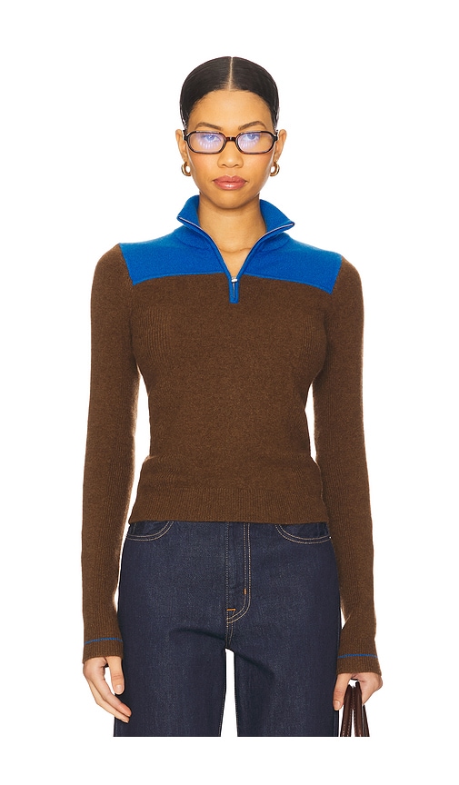 Guest In Residence Alpine Half Zip Sweater