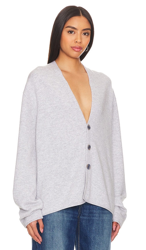 Guest In Residence Everywear Cardigan In Gray