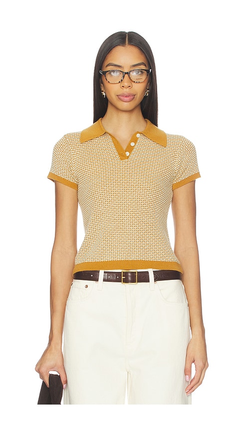 Guest In Residence Pique Shrunken Polo