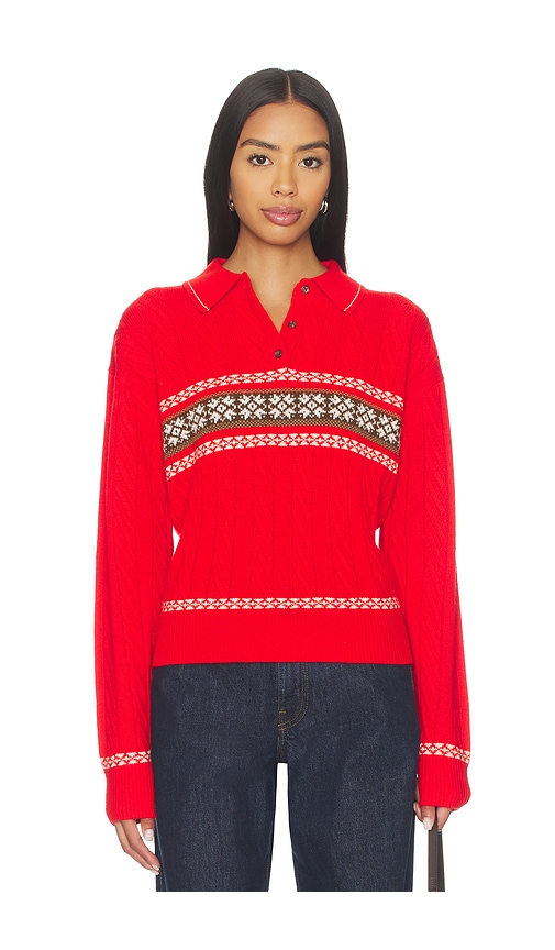 Guest In Residence Cable Collegiate Polo