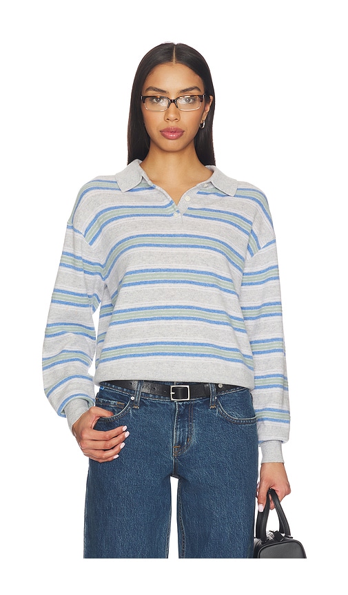 Guest In Residence Collegiate Stripe Polo