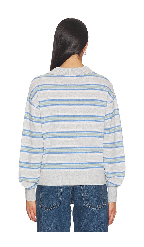 Guest In Residence Collegiate Stripe Polo | Thumbnail 3 Guest In Residence Collegiate Stripe Polo | Thumbnail 3