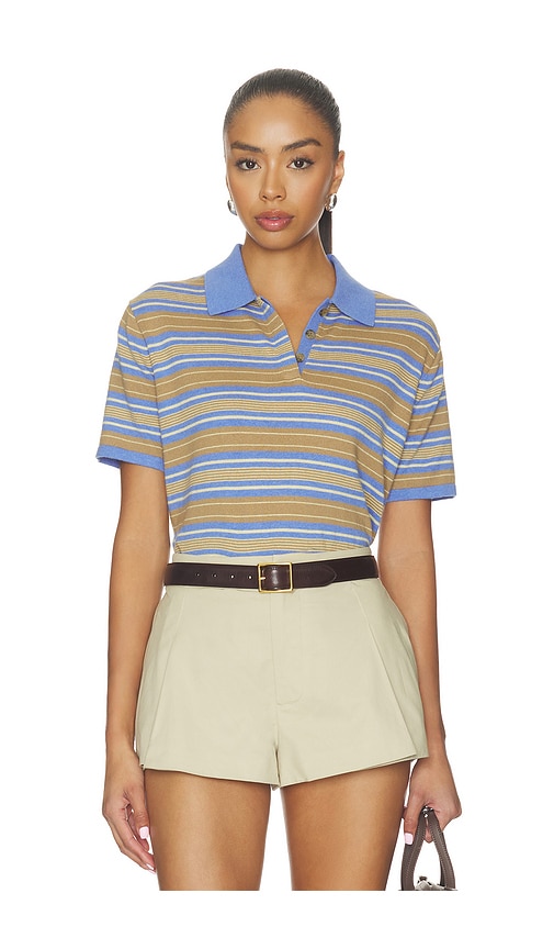 Guest In Residence Short Sleeve Stripe Rugby Tee