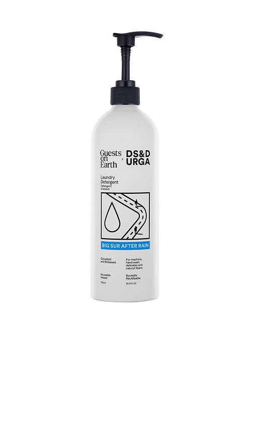 Guests on Earth X DS & Durga Laundry Detergent in White.