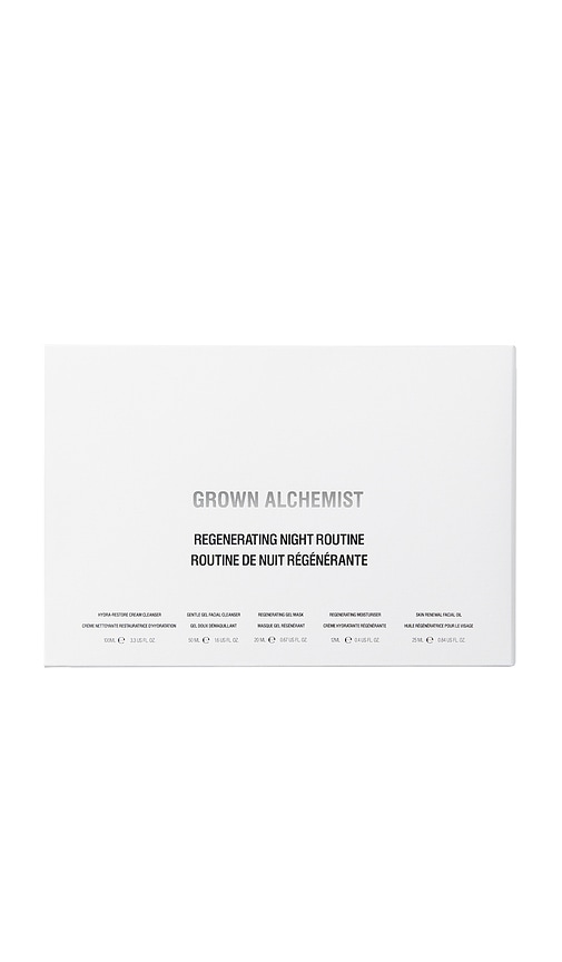 Grown Alchemist Regenerating Night Routine In Black