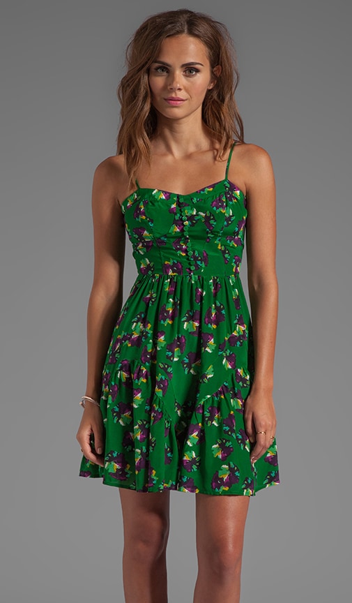 Emily Floral Bustier Dress