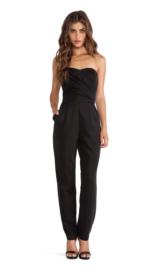 strapless jumpsuit