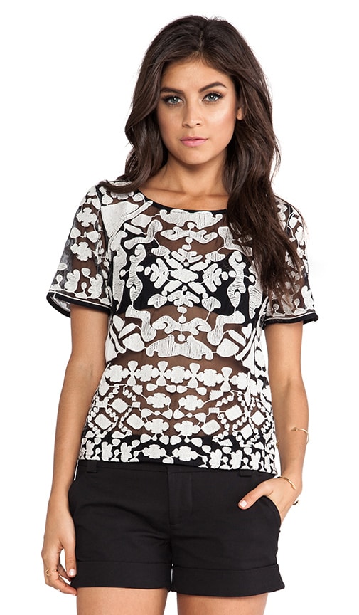 Chloe Embroidered Top