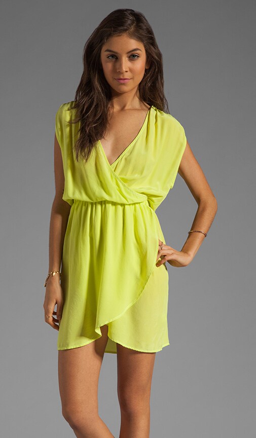 Sarah Wrap Mini Dress
