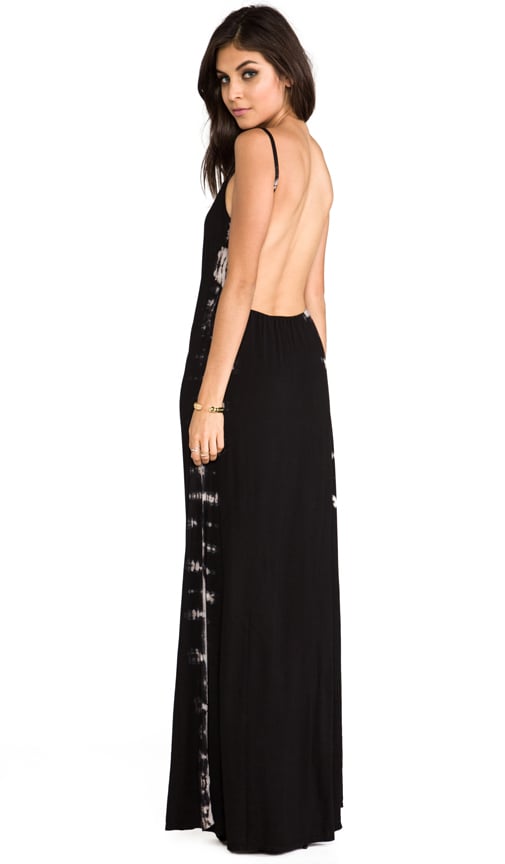 La Ba Dee Bamboo Knit Cami Scoop Back Maxi Dress