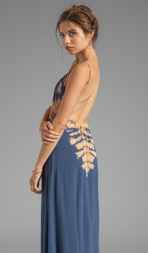 La Ba Dee Bamboo Knit Cami Scoop Back Maxi Dress