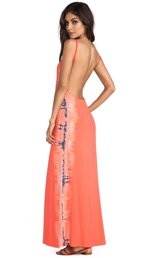 La Ba Dee Bamboo Knit Cami Scoop Back Maxi Dress