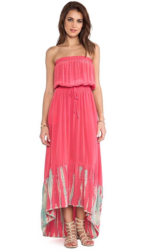 Smocked Tube Maxi Dress