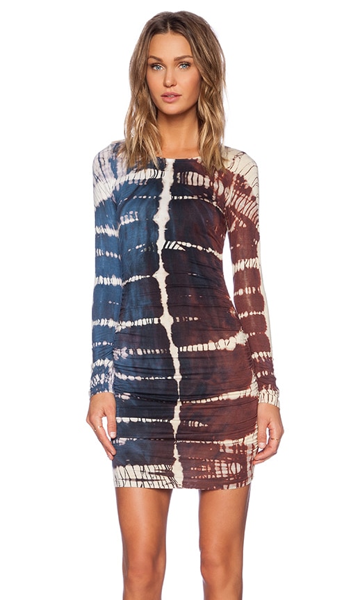 ROBE BAMBOO SHIRRED MINI