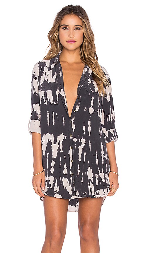 Long Sleeve Button Up Shirt Dress