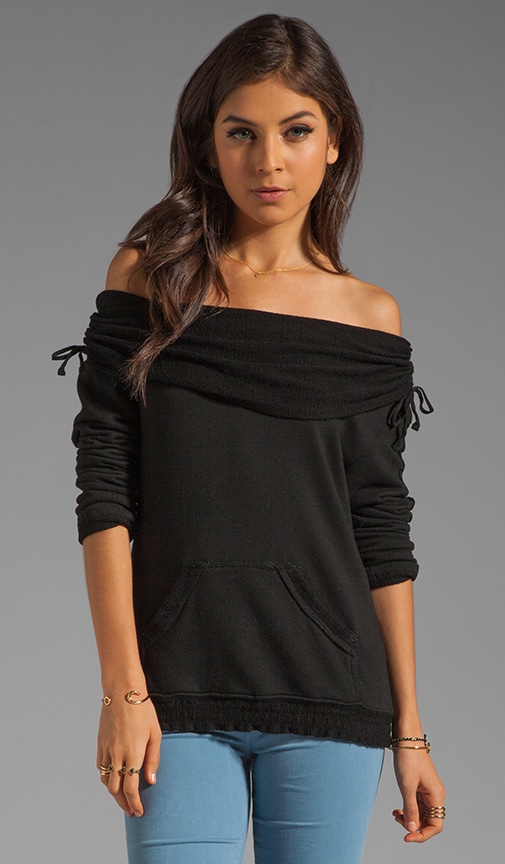 Elizabeth Off Shoulder Top w/ Embroidery