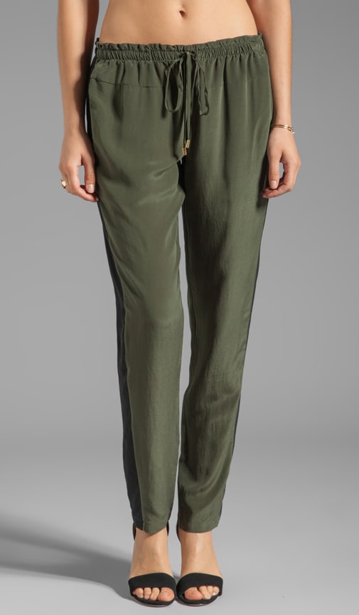 Mondrian Silk Tuxedo Drawstring Pant