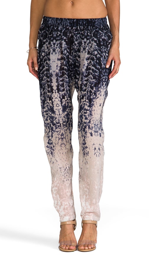 Printed Silk Perfect Pant