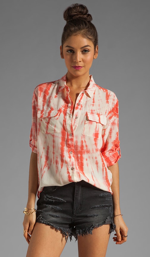 Sarah Silk Button Down Shirt