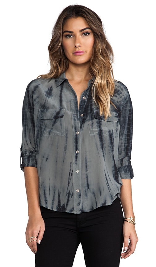 Foundation Silk Button Down With Pockets