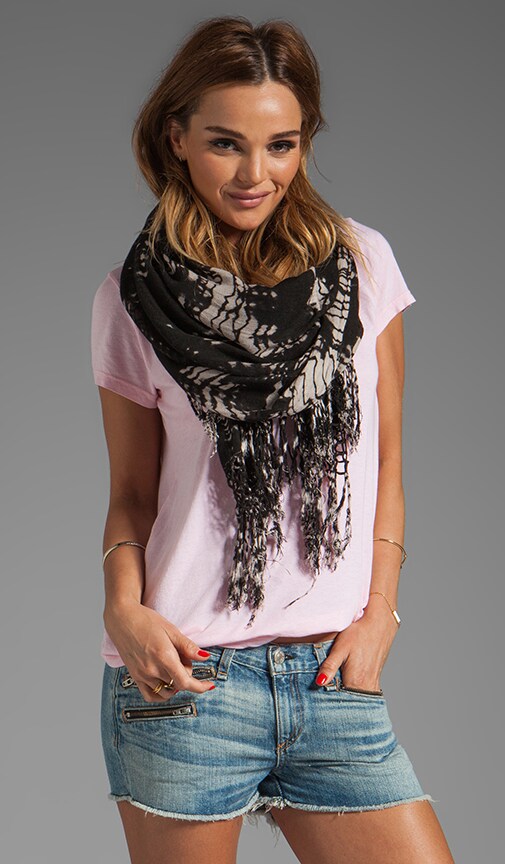 Alligator Vat Dye Scarf