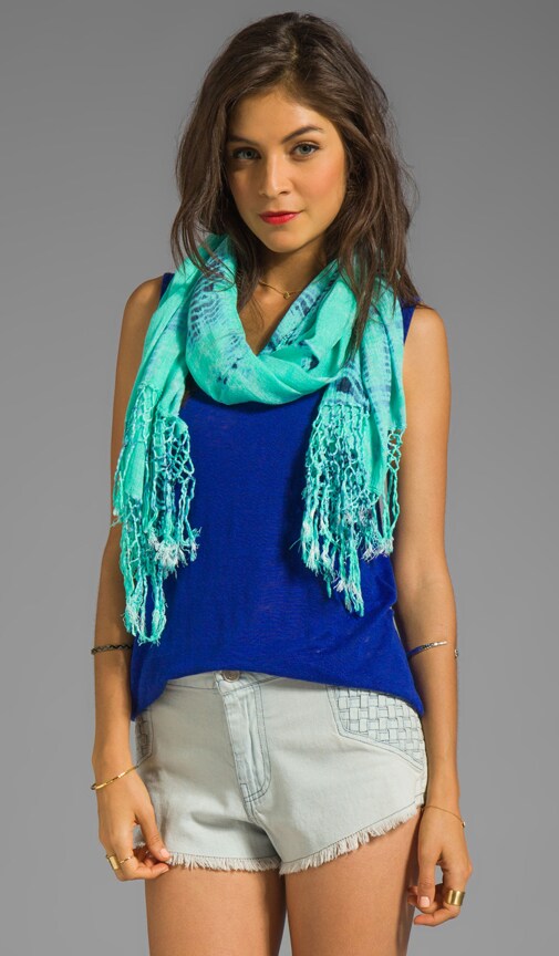 Alligator Vat Dye Scarf