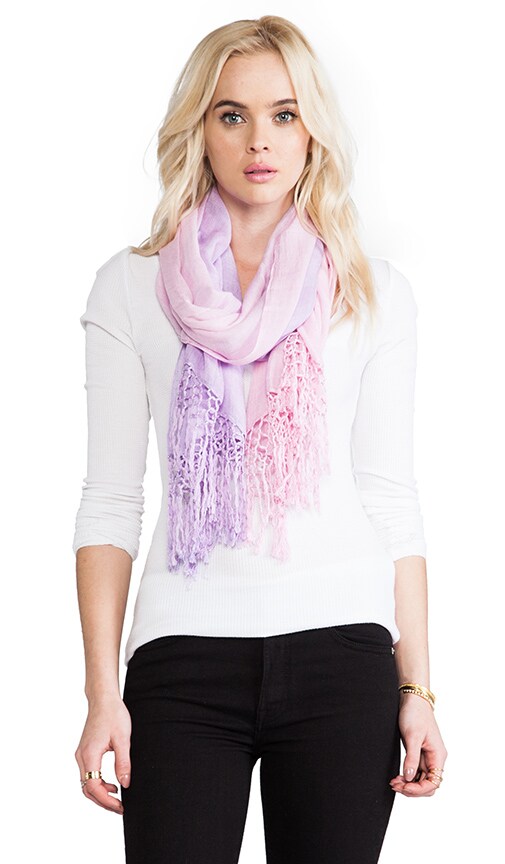 Diagonal Rainbow Scarf