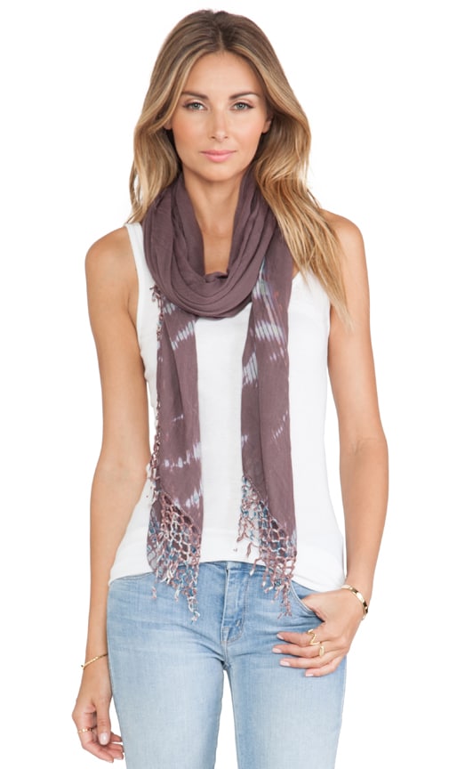 Alligator Vat Dye Scarf