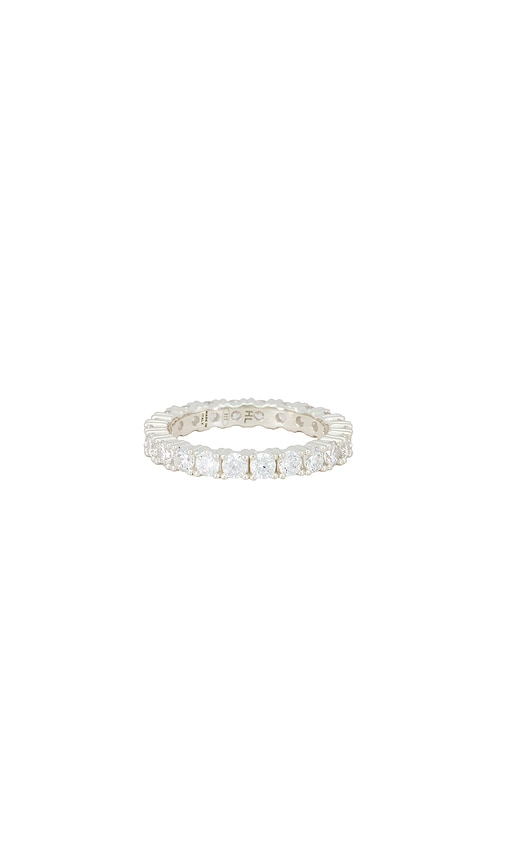 Shop Hatton Labs Eternity Ring In White