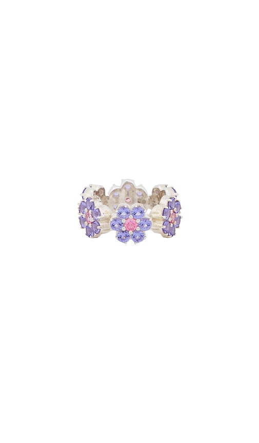 Shop Hatton Labs Bouquet Ring In Blue