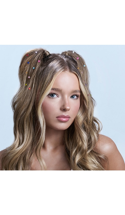 Hally Hair Gem Pen Refill 90 Count In Multi