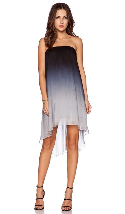 Halston heritage ombre dress best sale