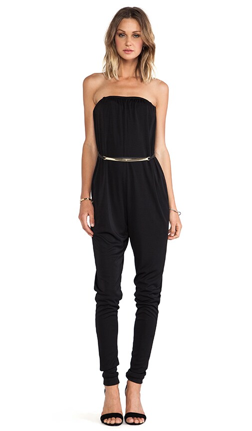 Logo Belt Jumpsuit