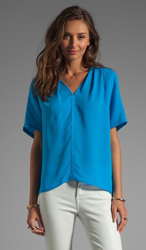 V Neck Drapey Top