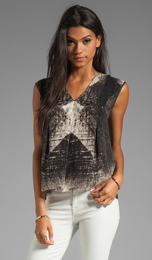 V Neck Drapey Top