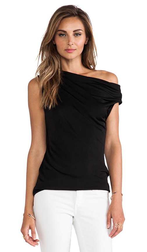 Short Dolman Crew Neck Tee