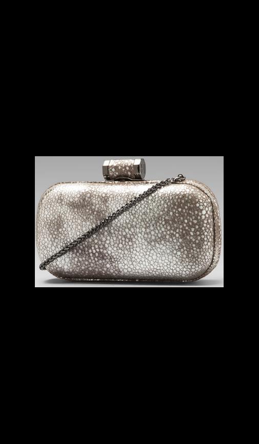 Evening Leather Oblong Minaudiere