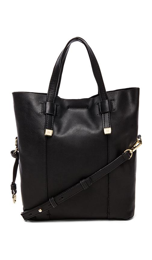 Halston Heritage BOLSO TOTE FOLDOVER BABY en Black | REVOLVE