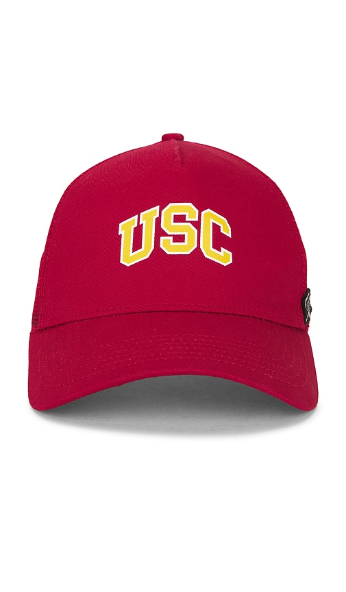 Hype And Vice Usc Trucker Hat In Red
