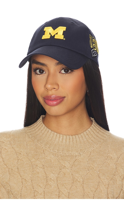 Hype And Vice Michigan Patched Cap In Blue