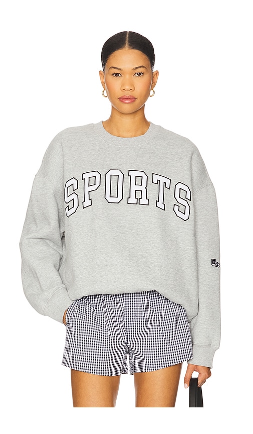 Hype And Vice Sports Offside Sweatshirt In Gray